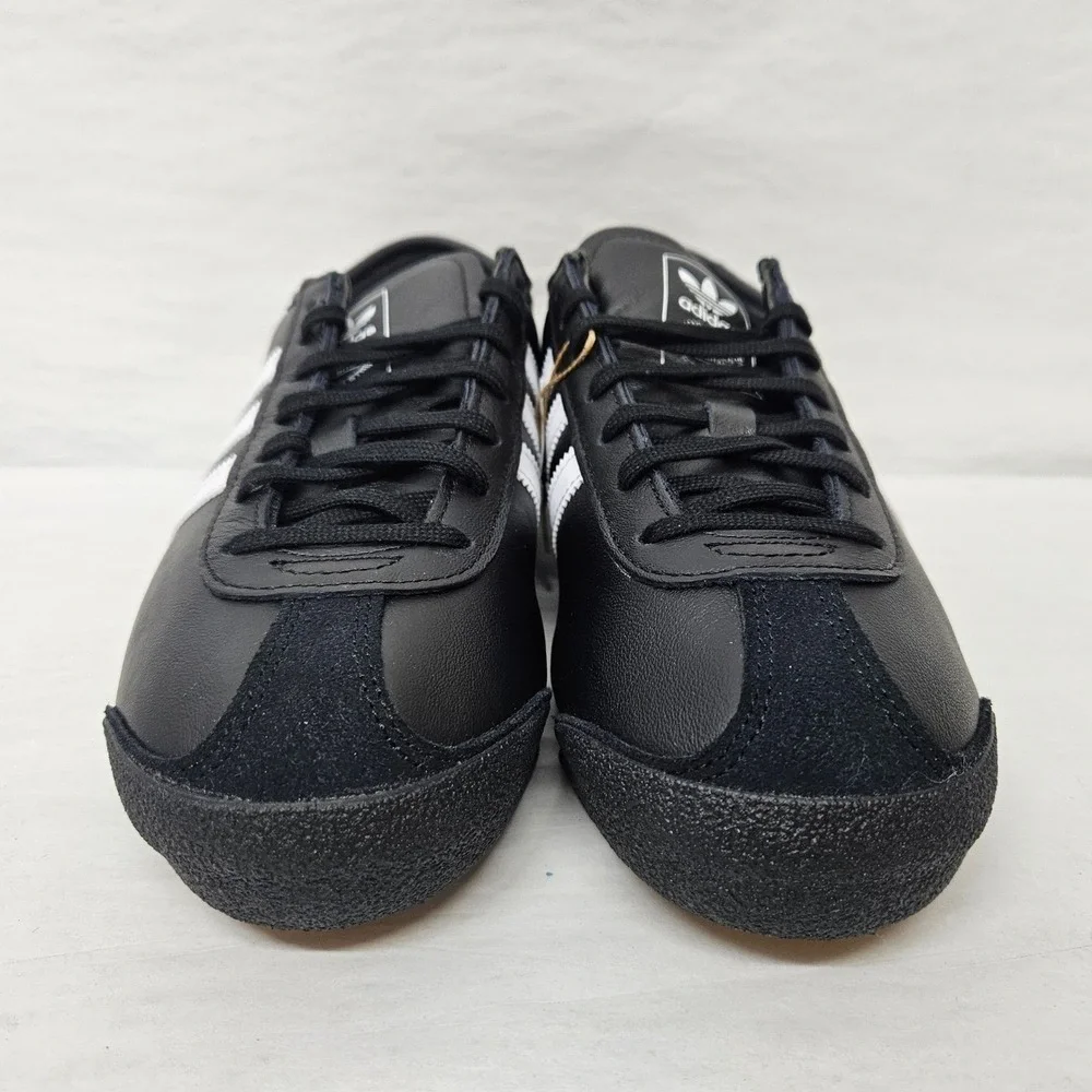 Adidas Italia 70s Leather Sneakers JS1324 Black White Gum‎ Men'S Size 12